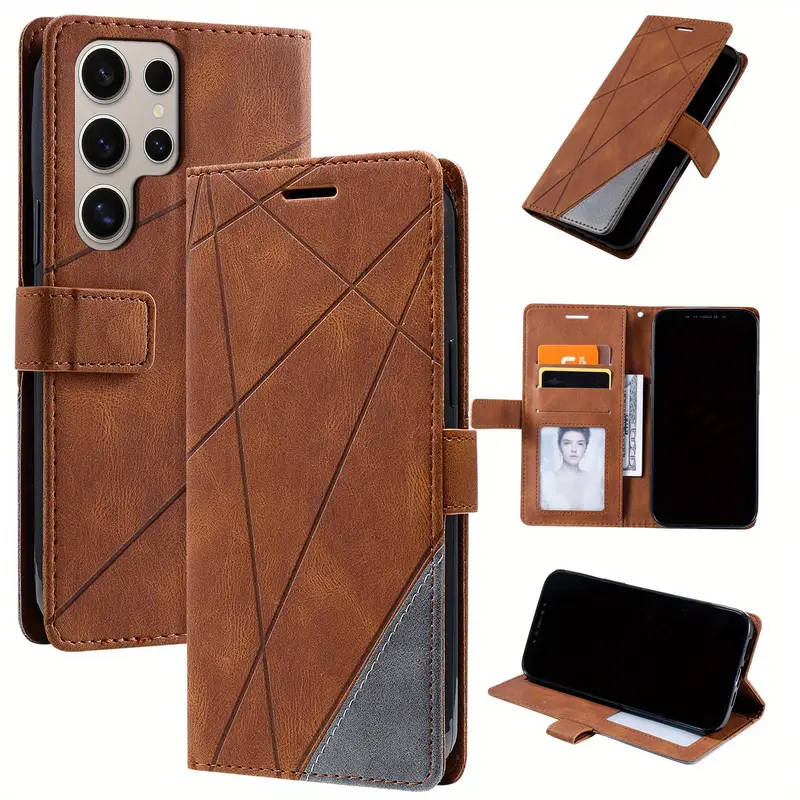 Wallet Case for Samsung Galaxy S25 Ultra Blue