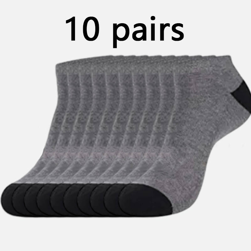 10 Pairs White One Size High Elastic Socks