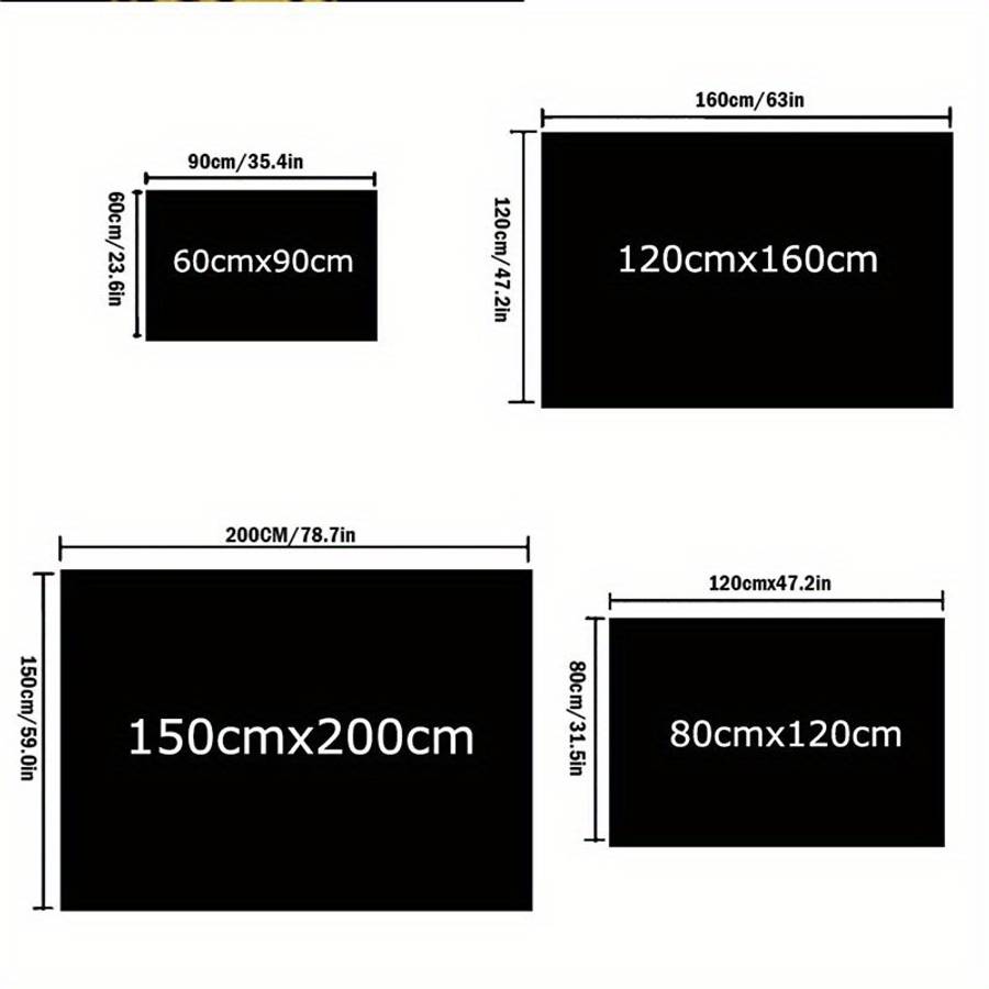 1Pc 60x90cm Floor Mat