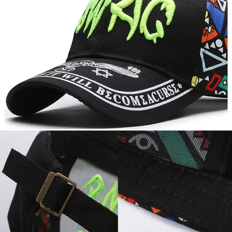 Unisex Adjustable Snapback Baseball Cap