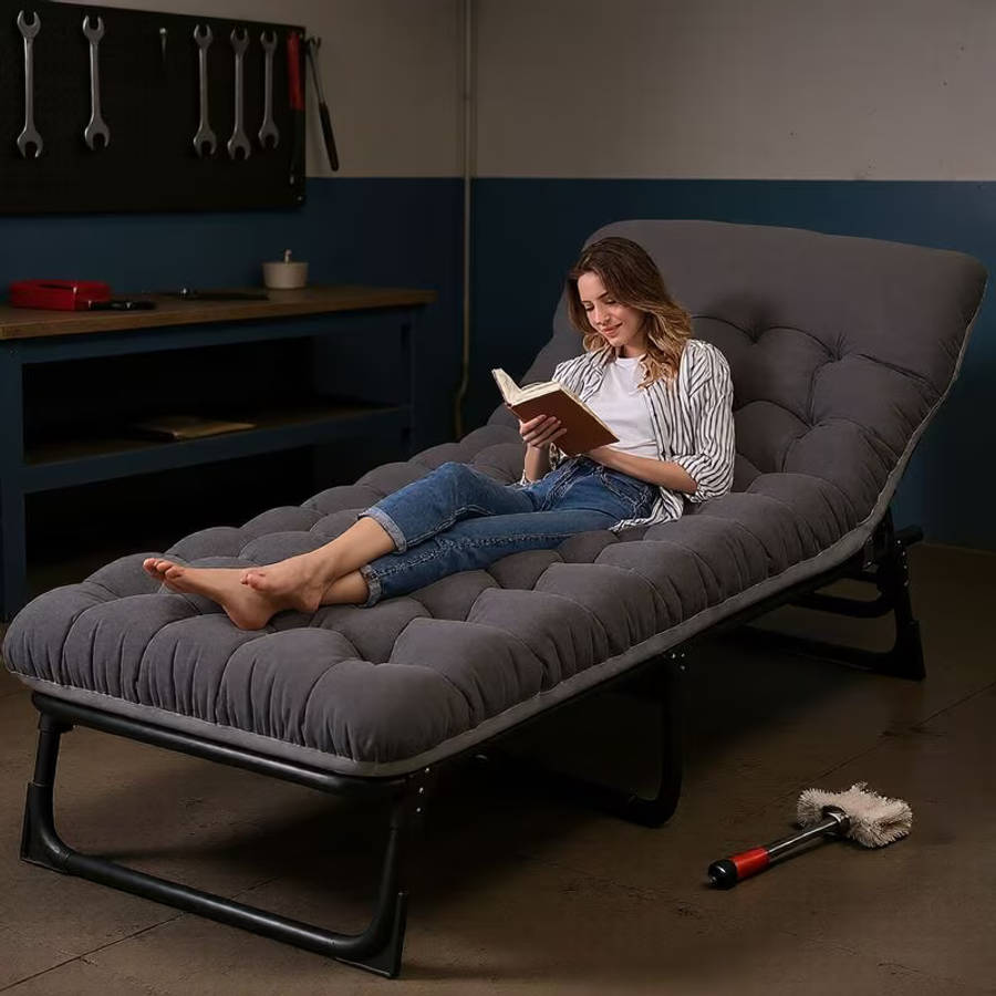 King Size Adjustable Camping Chair