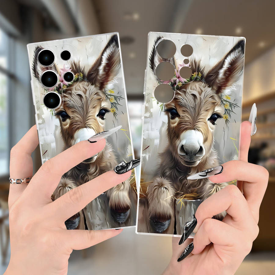 1pc Transparent For Samsung Samsung Galaxy S23 Phone Cases