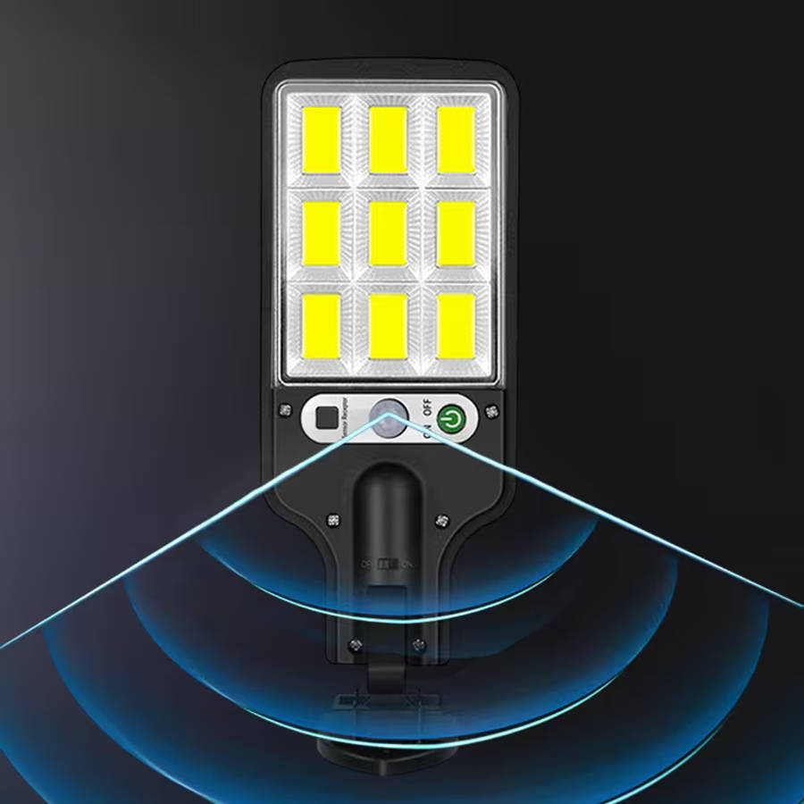 Solar Outdoor LED Street Light Motion Sensor Wall Mount Security Lamp