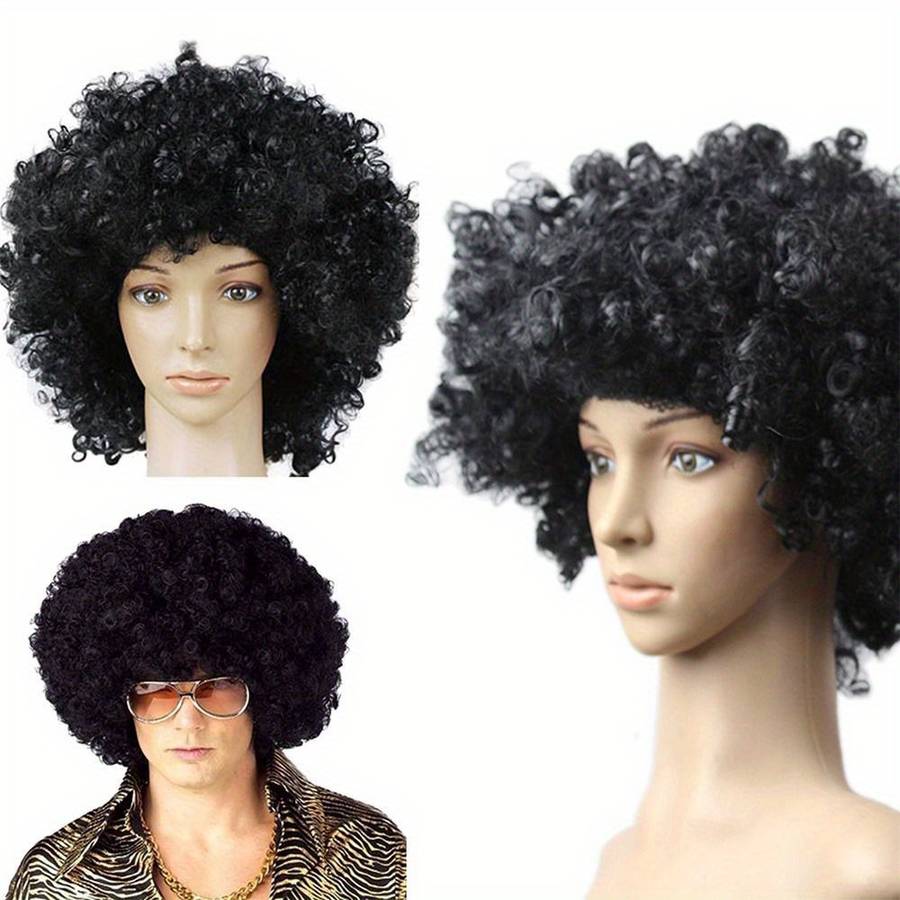 1Pc Black Fashion Design Wig