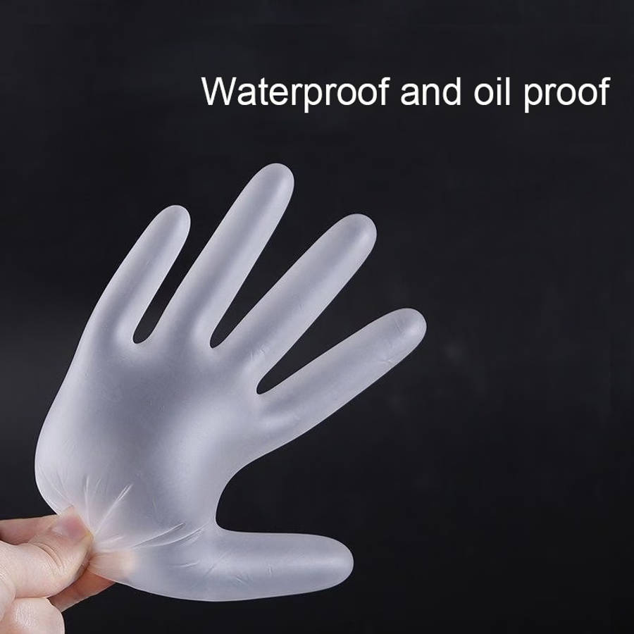 100-Piece Pack Of High-Quality TPE Disposable Gloves