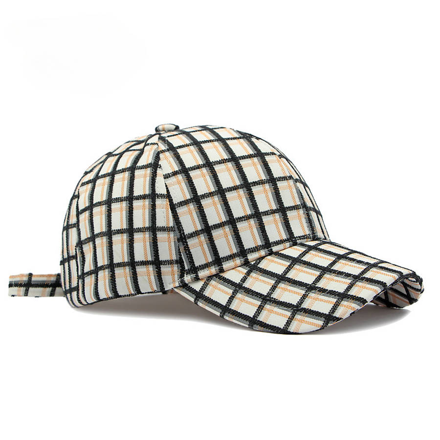 Plaid Baseball Cap