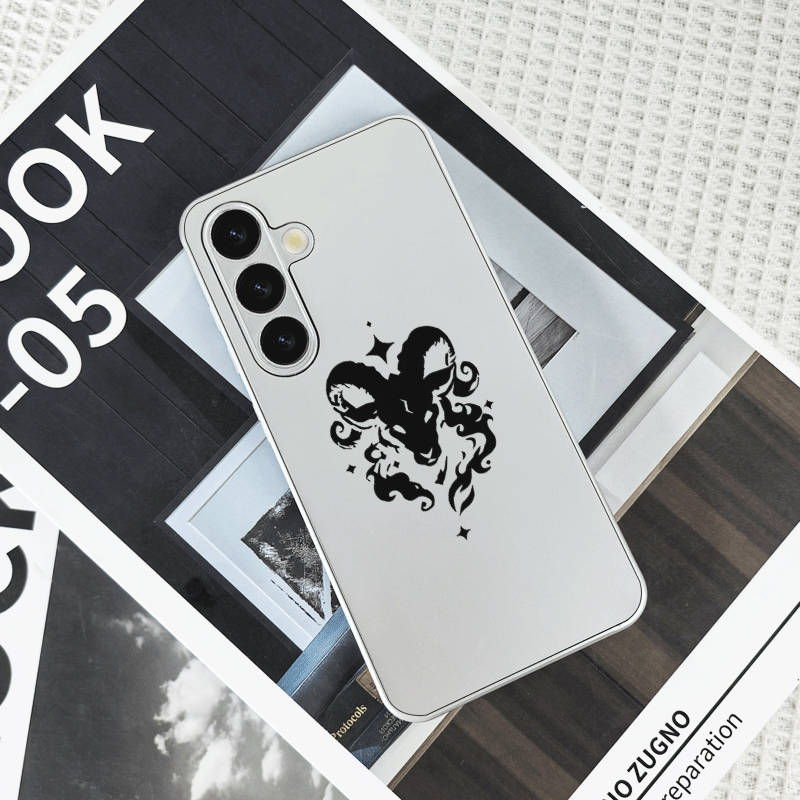 1pc  silvery  For Samsung Samsung Galaxy S23 Add   Phone Cases