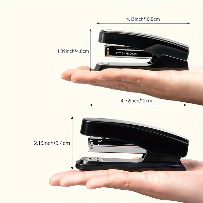 Black Manual Desktop Stapler
