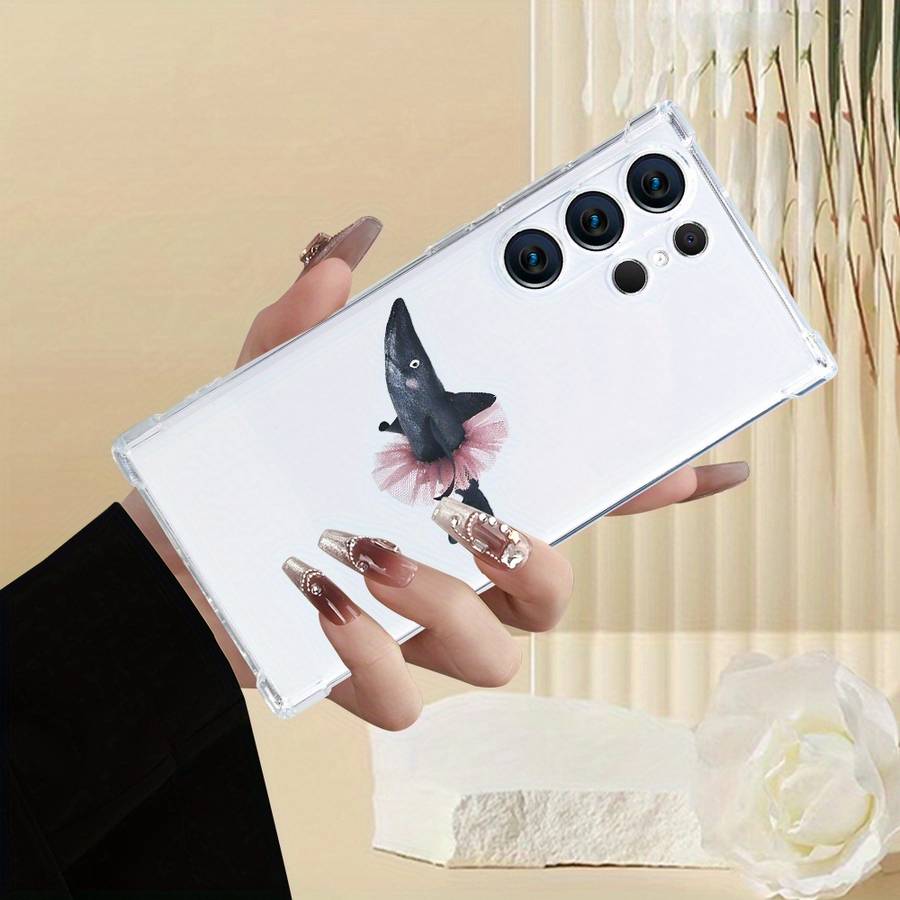 1pc Transparent For Samsung Galaxy S21 FE 5G Phone Cases