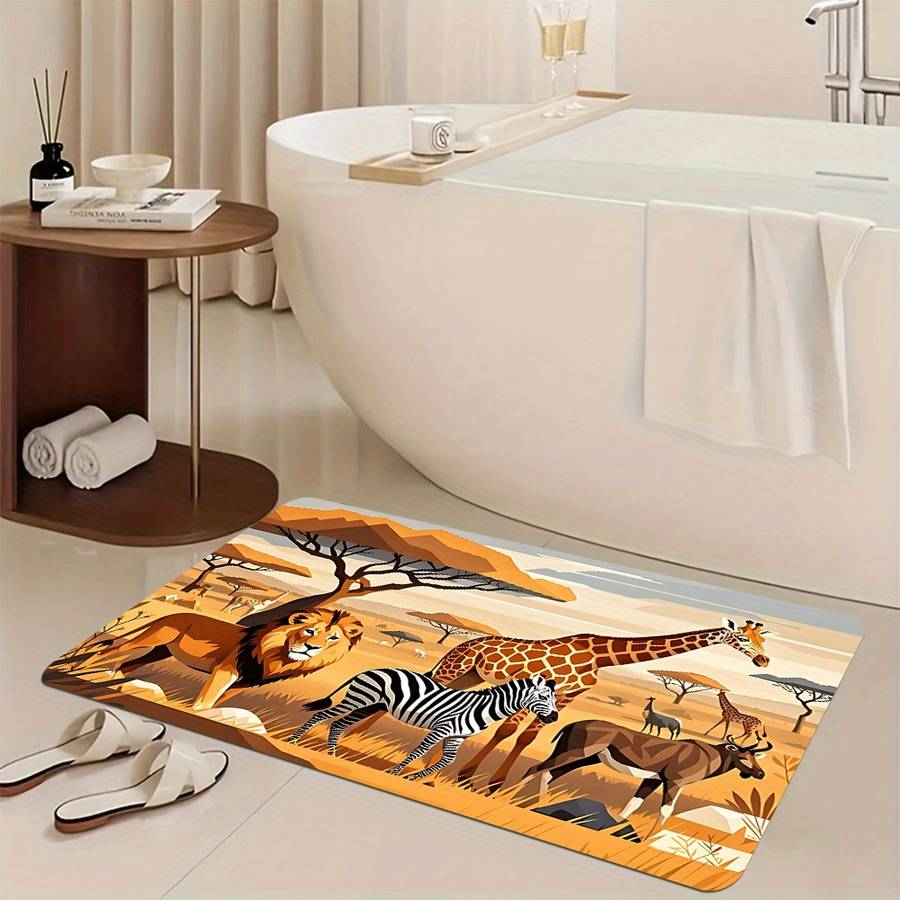 1Pc 19.69x31.50inch 50x80cm Floor Mat