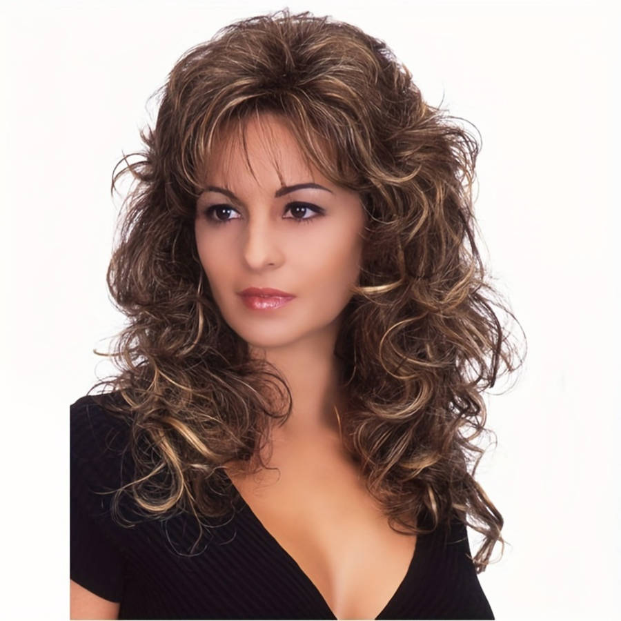 Black 40.64Cm Fashion Design Wig