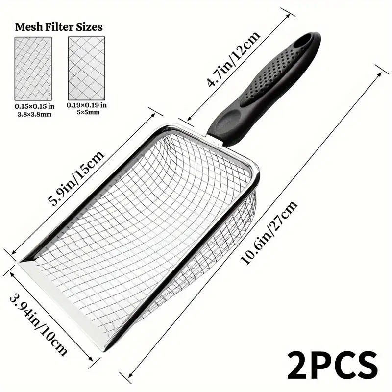 Set Of 2 Gardening Soil Sieves