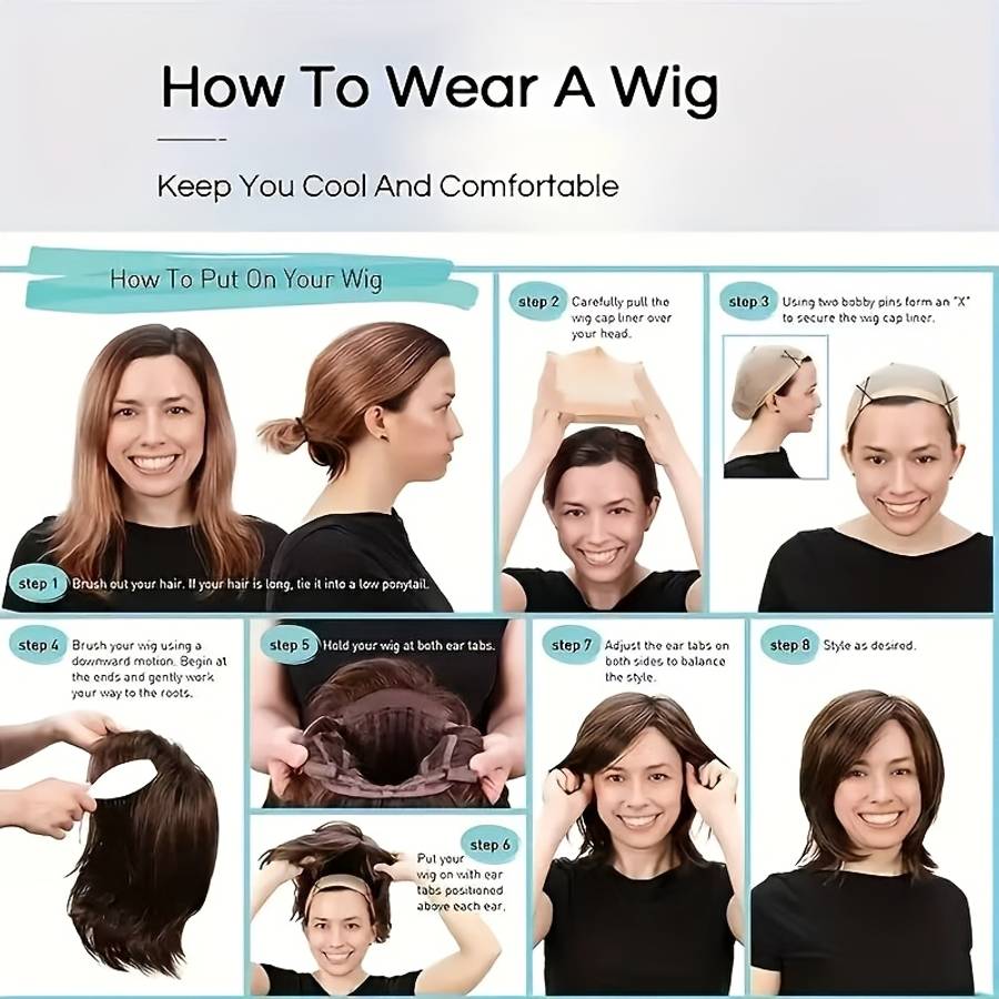 1B 10.16Cm Fashion Design Wig