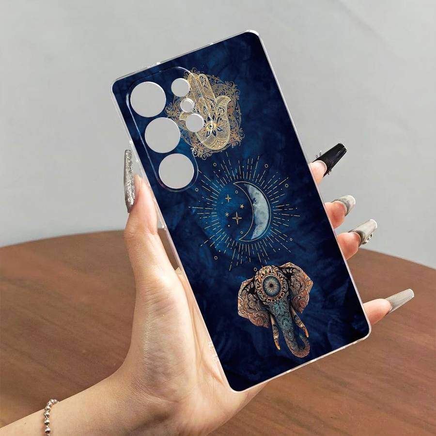 1pc Mixed Color 1 For Samsung Galaxy S25 Ultra Phone Cases