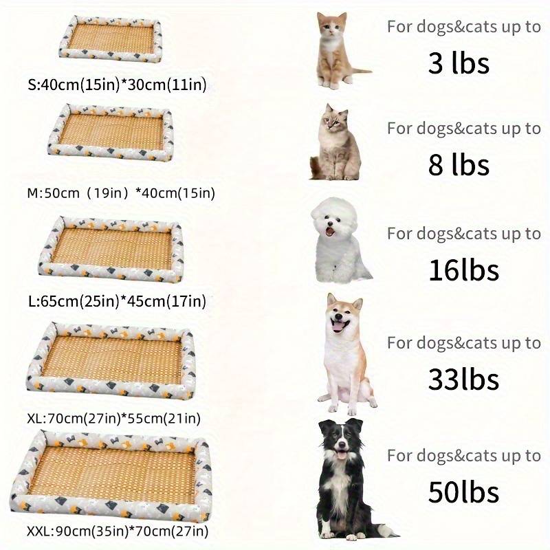 1piece Blue Cat Print Cooling Pad