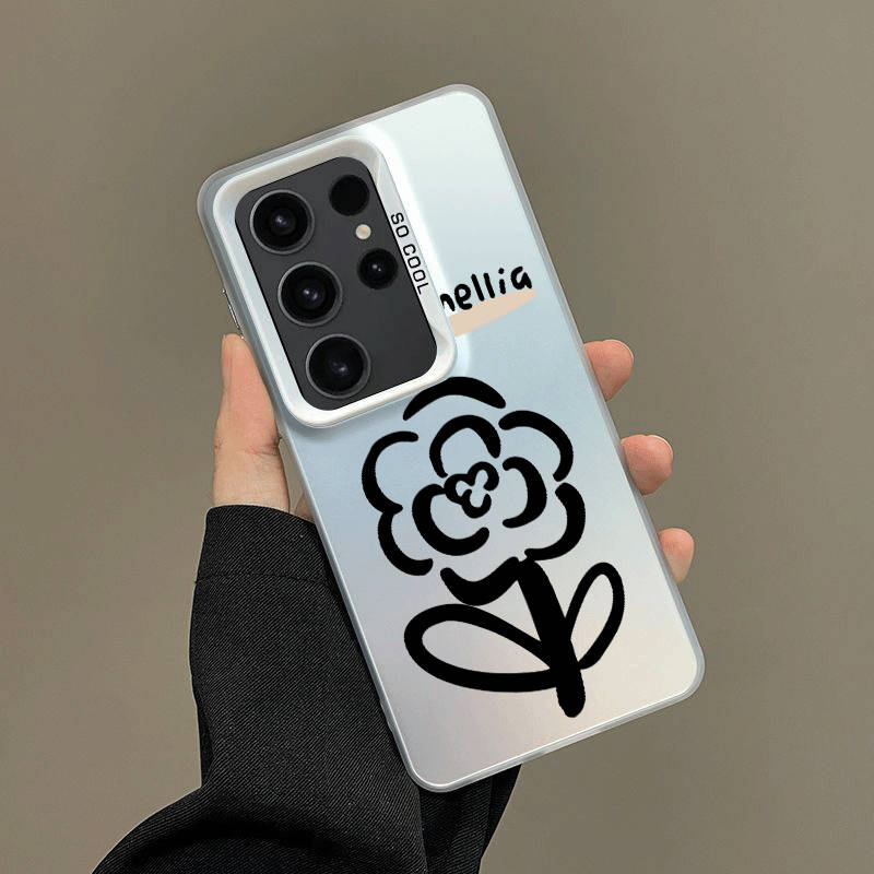 1pc Transparent White For Samsung Galaxy S20+ Phone Cases