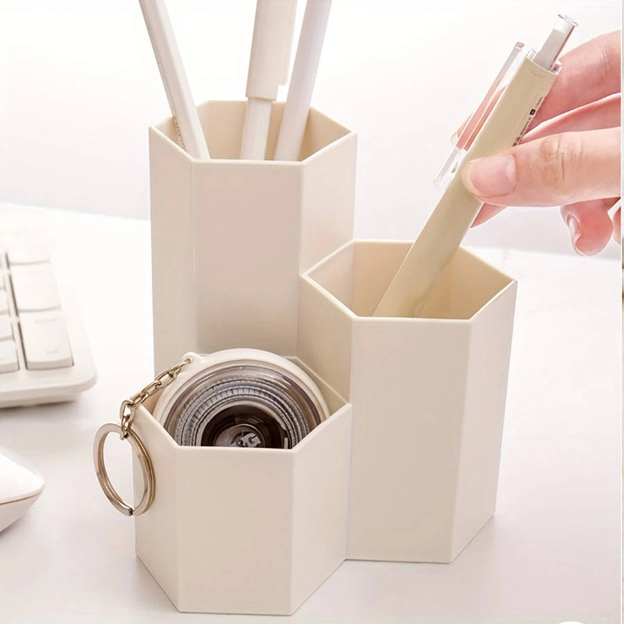 1pc Multi-Functional Desk Organizer Pen Holder Pencil Cup and Office Accessories Storage Suitable