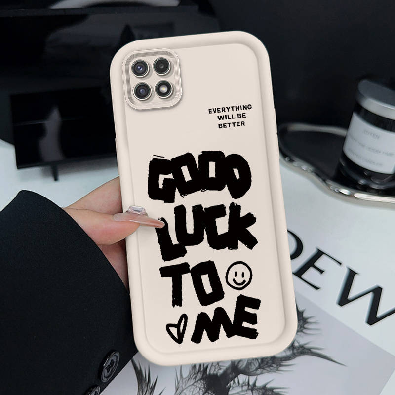 1pc A-Brown For Samsung Galaxy A04s Phone Cases