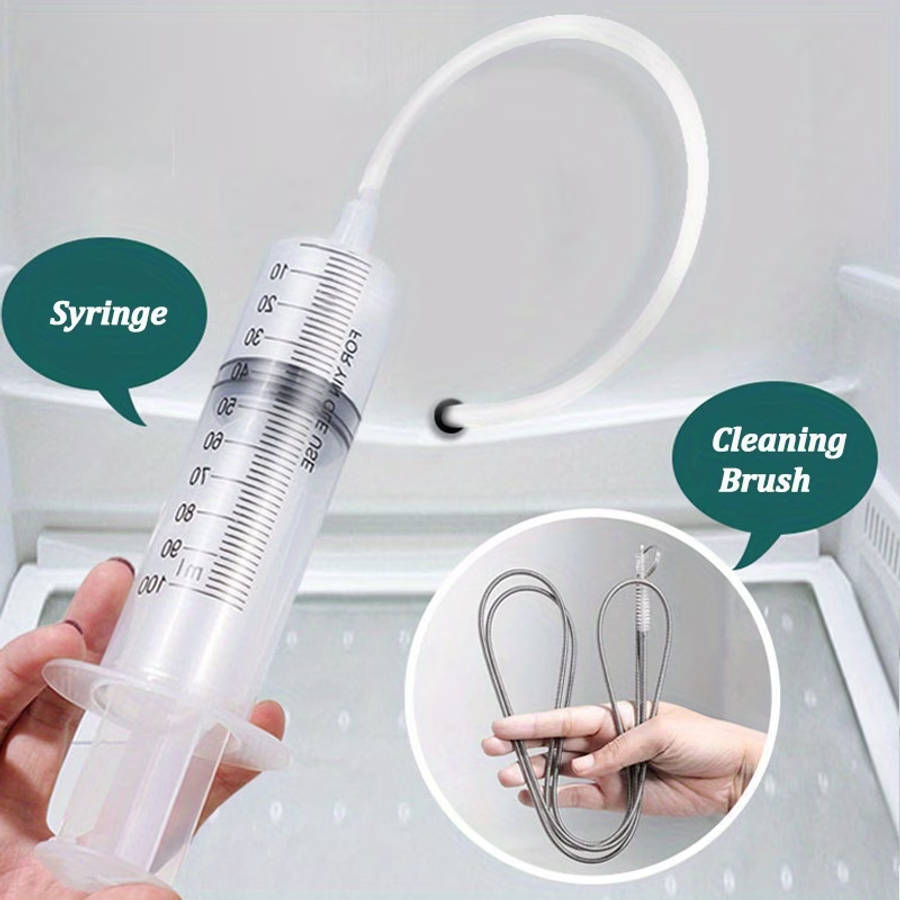 4pcs Refrigerator Drain Hole Cleaning Kit