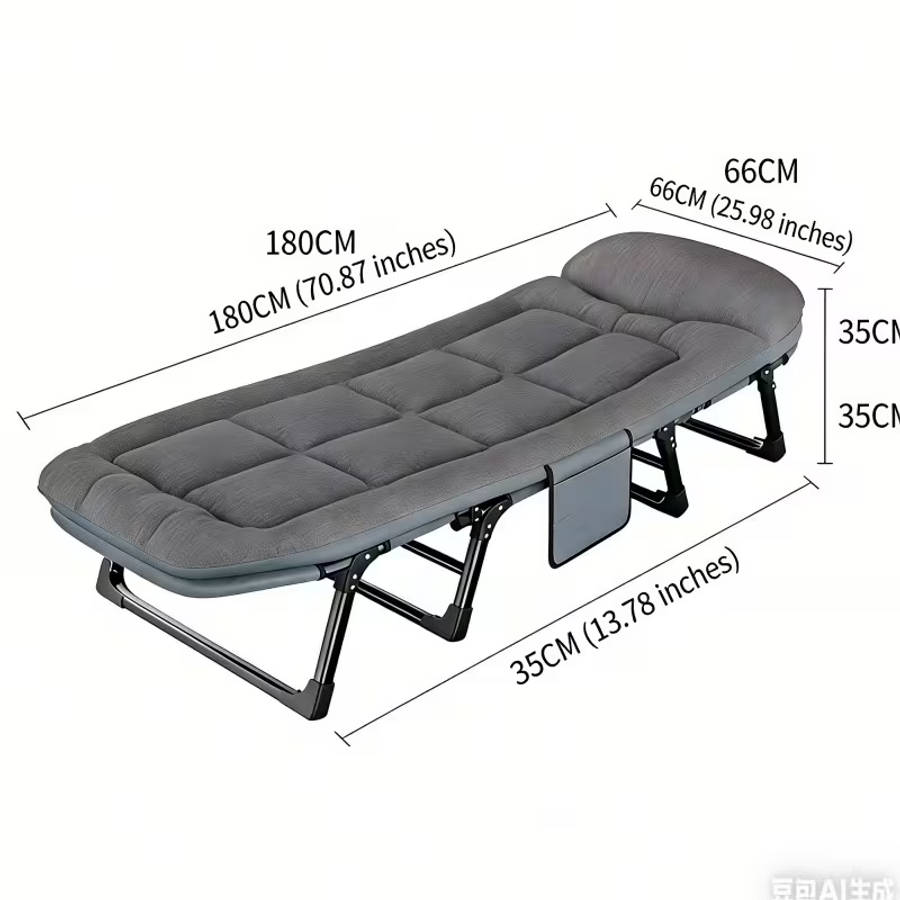King Size Adjustable Camping Bed For Adults
