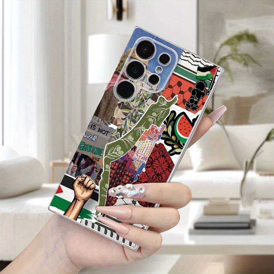 1pc Transparent For Samsung Galaxy S25 Plus Phone Cases