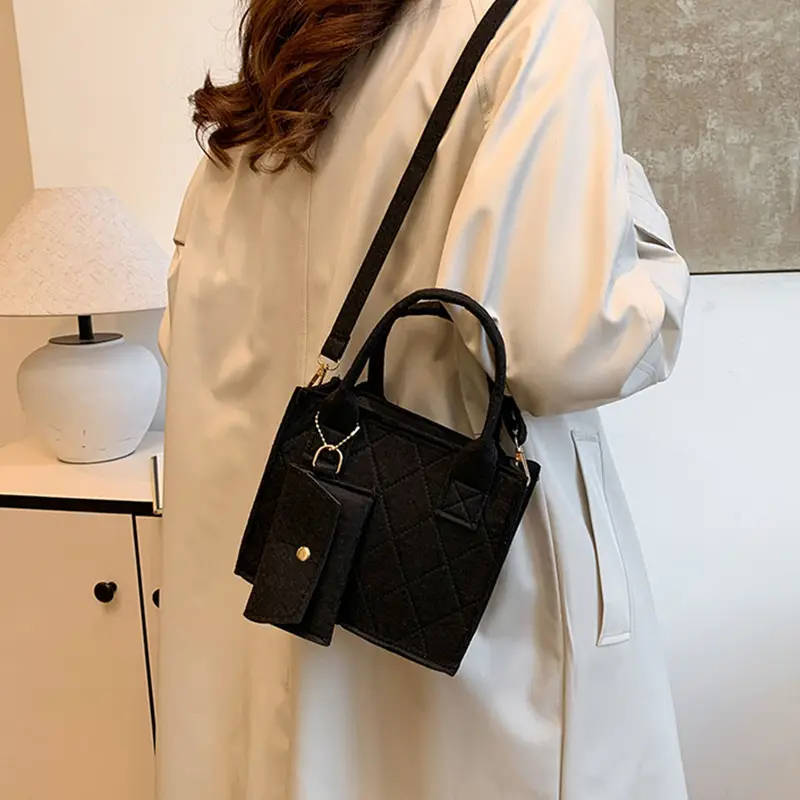 3 piece shoulder bag set