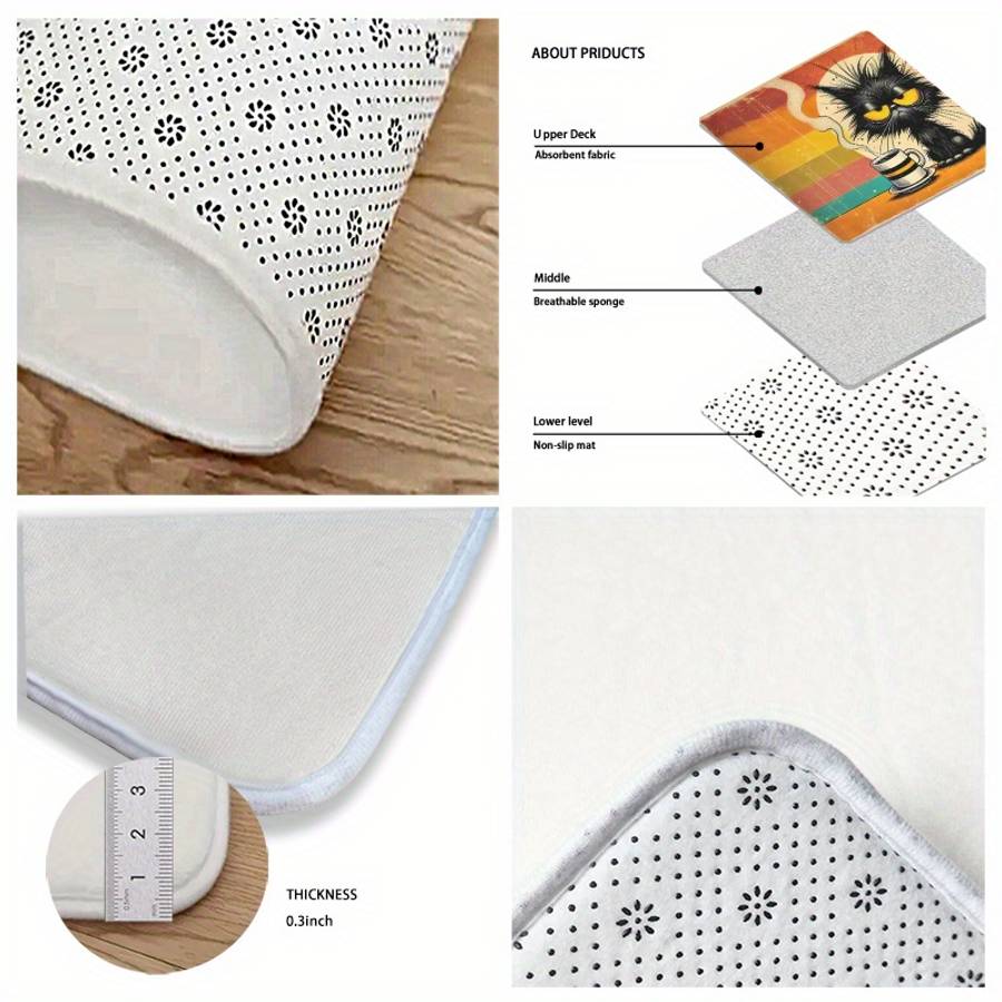 1Pc 16x24inch 40x60cm Floor Mat