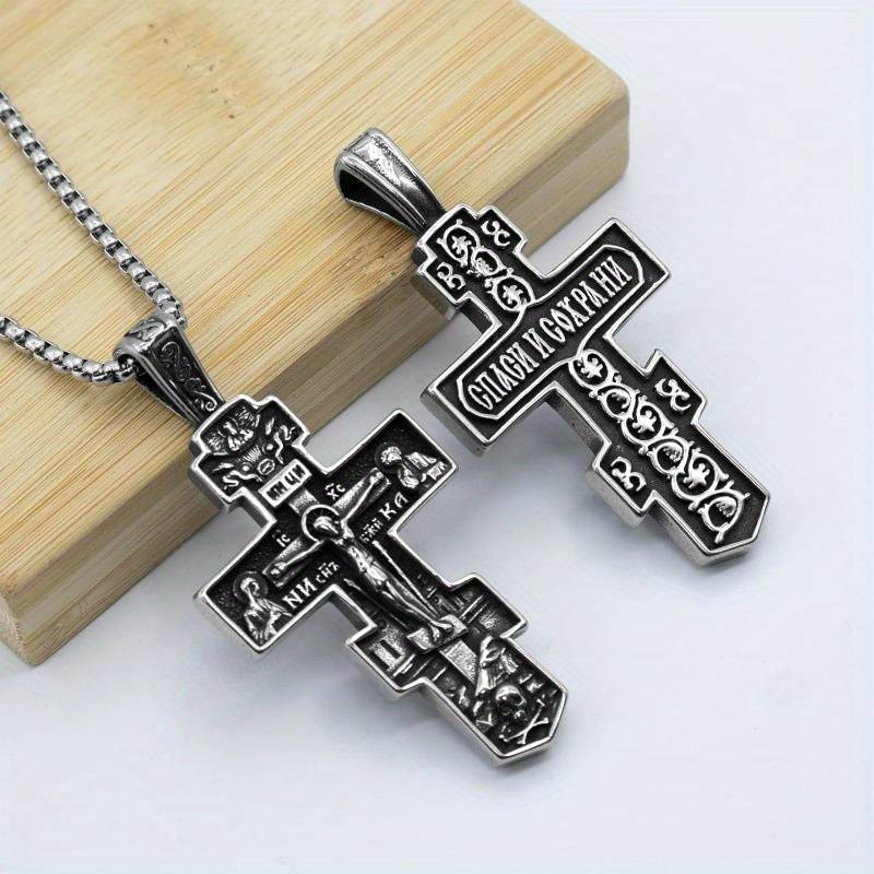 1 Piece Antique Silvery Pendant jewelry Jesus Theme Pendant