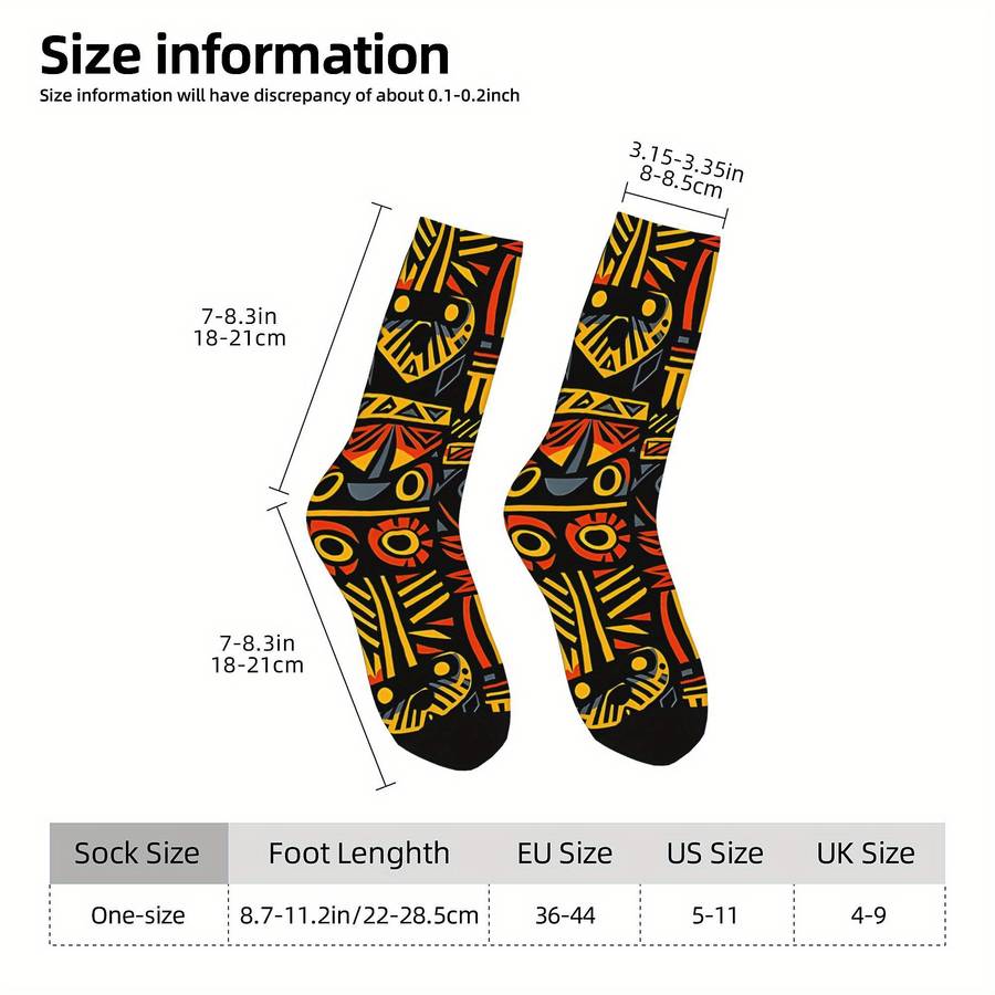 1 Pair Multicolor One Size Socks