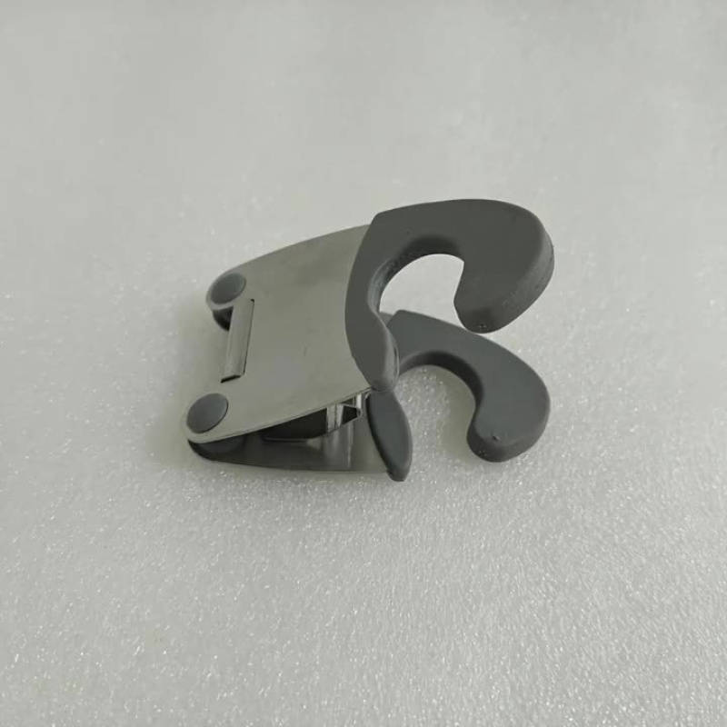 1pc Stainless Steel Kitchen Utensil Holder Classic Pot Side Clip Anti-Scald Spoon Rest Multifun