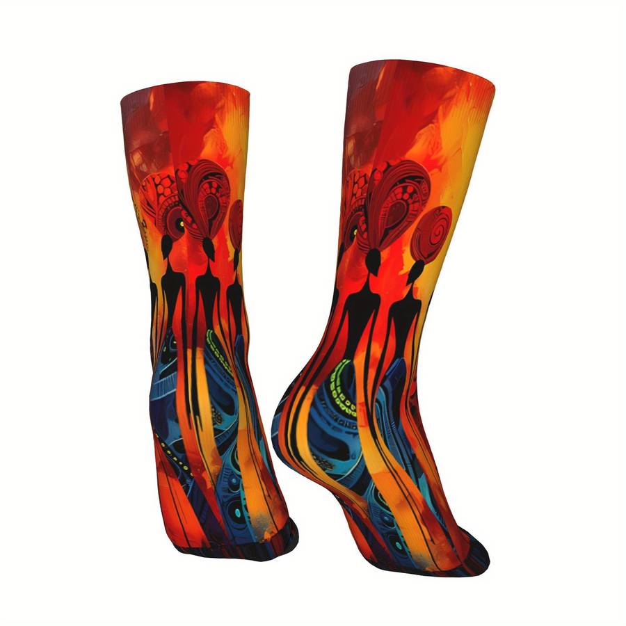 1 Pair Multicolor One Size Socks