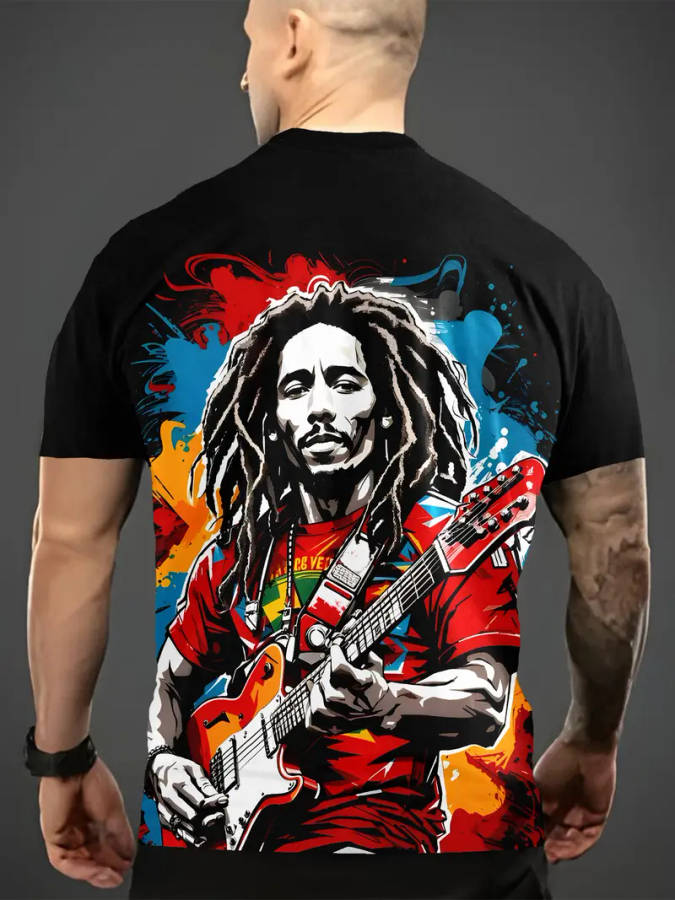 Men's T-Shirt Short Sleeve, Crew Neck