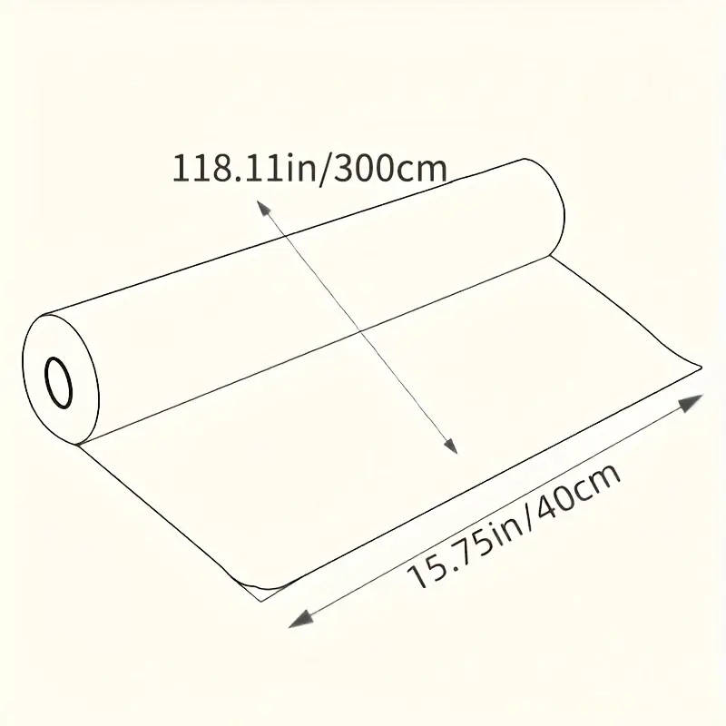 1 Roll Of 300cm*40cm Thick Textured Floor Stickers