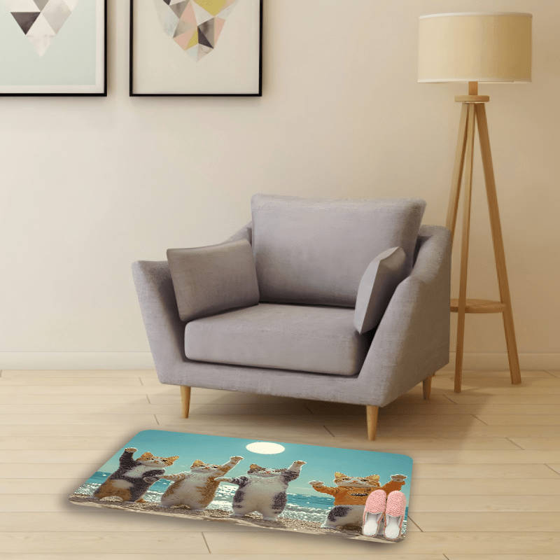 1Pc 40x60cm 15.7x23.6inch Floor Mat