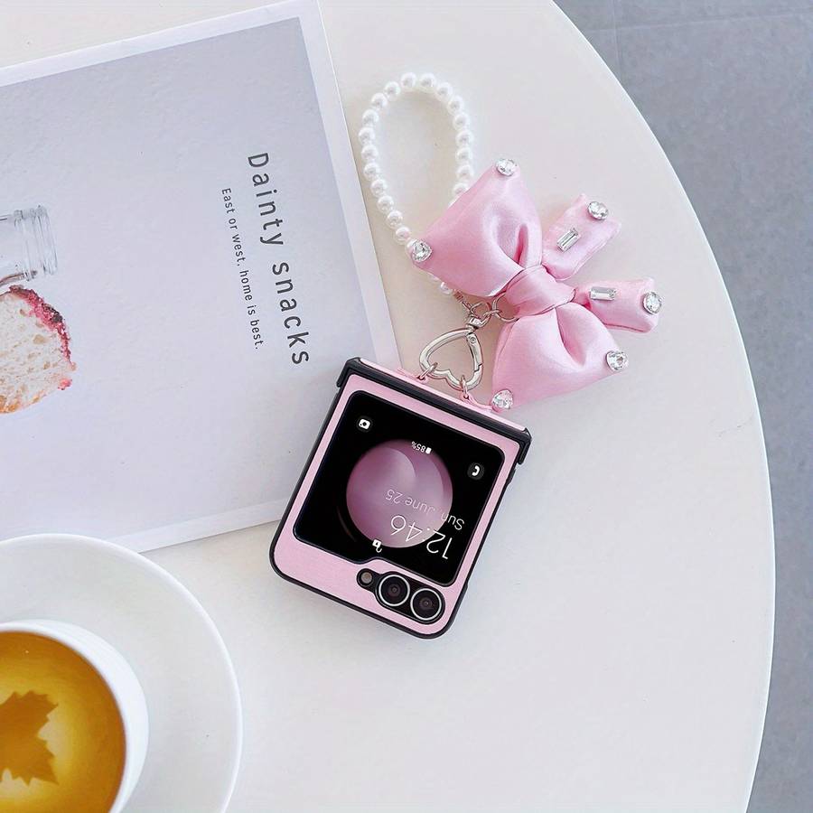 1pc Light Purple For Samsung Galaxy Z Flip 7 Phone Cases