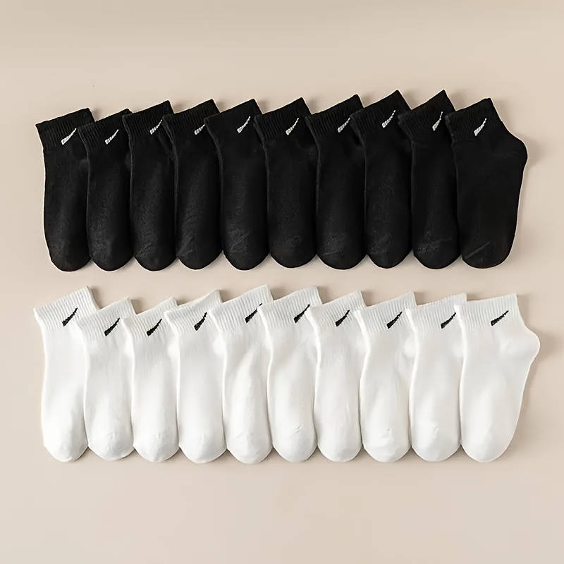 Sock Black   10 Pairs  One Size