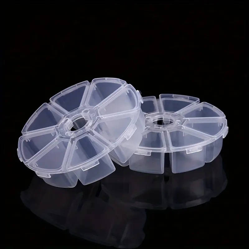 8Grid Diamond Painting Tool Storage Box Organize Jewelry Earrings Necklaces Bracelets Rings Ornament