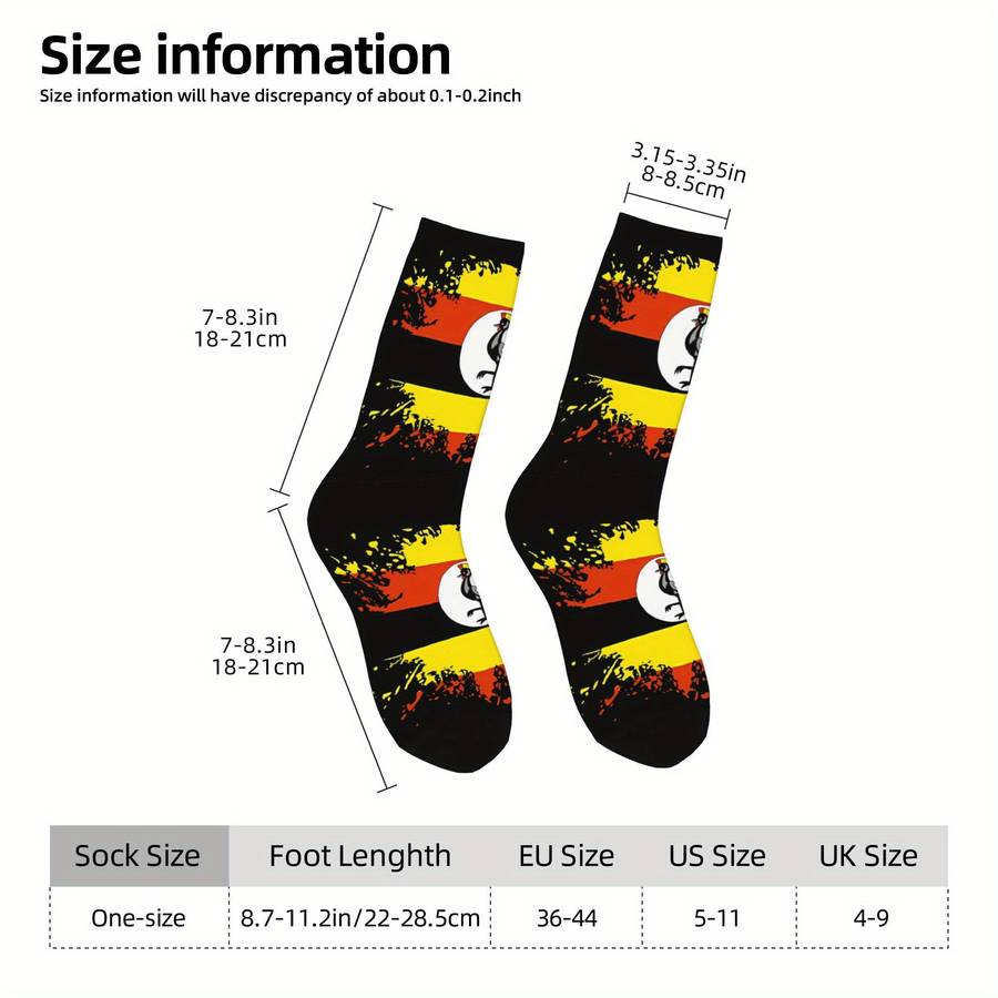 1 Pair Multicolor One Size Socks