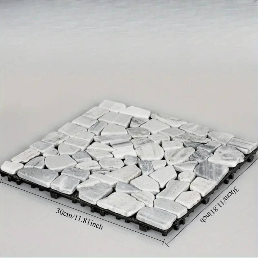 Outdoor Decking Interlocking Floating Panels