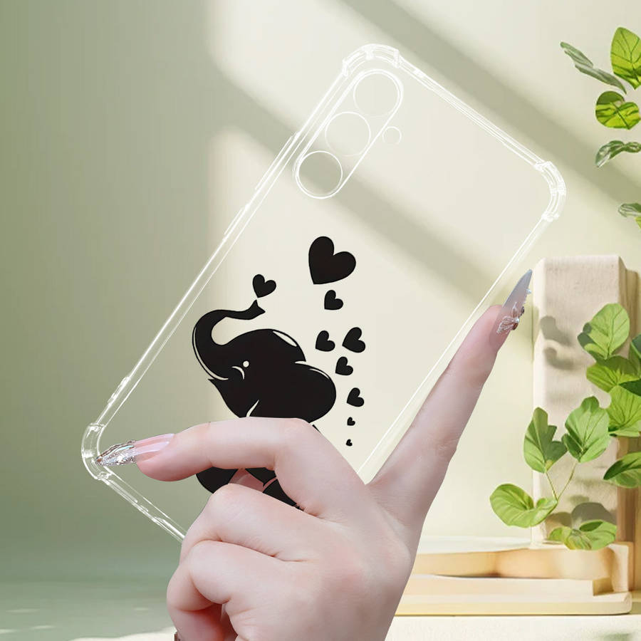 1pc Transparent For Samsung Galaxy S21 FE 5G Phone Cases