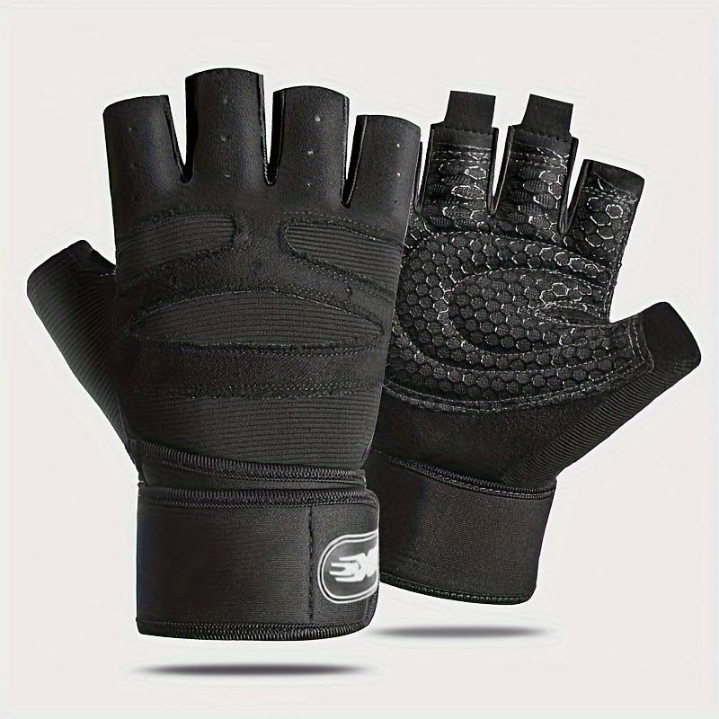 1 Pair Black Size XL Outdoor Sports Gloves