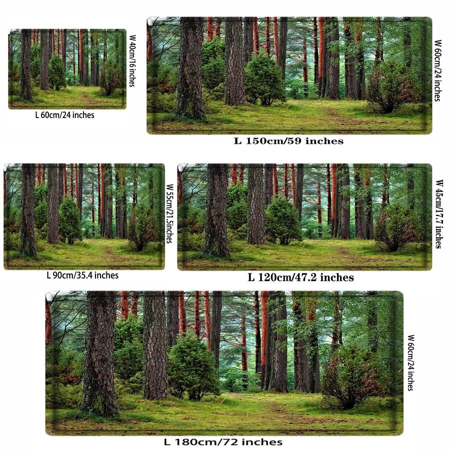 1Pc 40x60cm 16x24inch Floor Mat