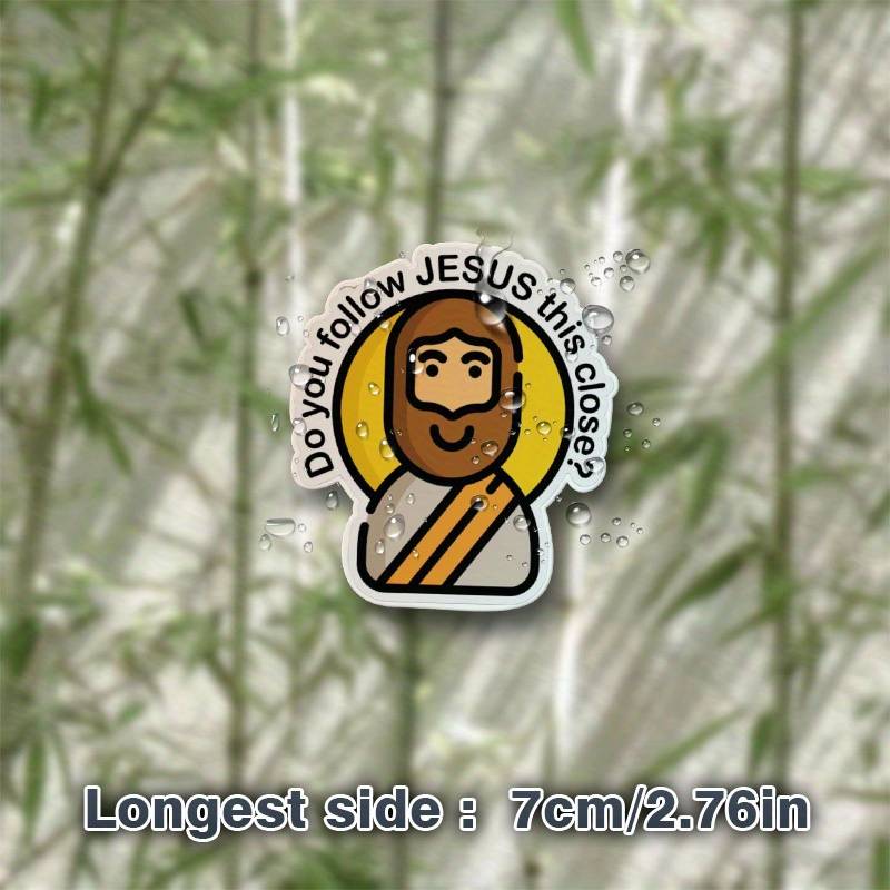 1pc Jesus Christian Themed Stickers