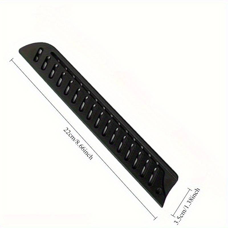 5pcs Black Chef Knife Sleeves Durable Polypropylene Sheath for Outdoor Kitchen Use Protect