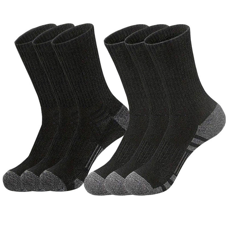 Sock 6 Pairs Of White  One Size