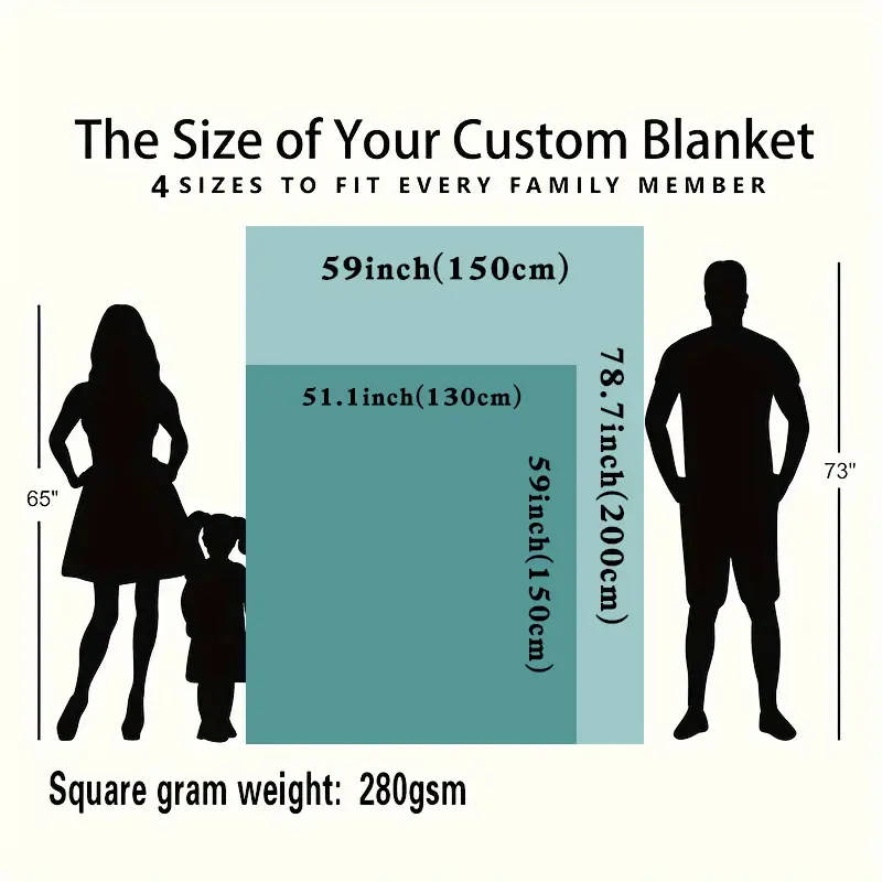 1 Floral Crochet Flannel Throw Blanket 150*200cm