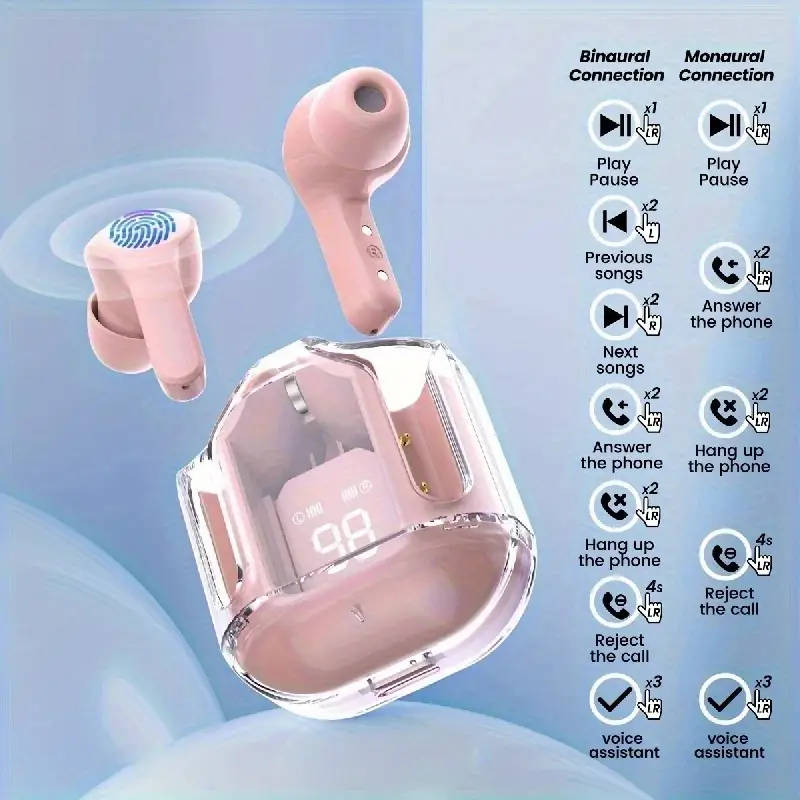 Wireless Earphones - Black