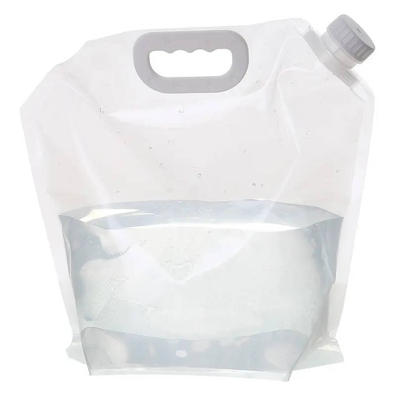 1pc 10L Ultra-Large Leak-Proof Foldable Water Bag Durable Portable Convenient for Camping and Outdoo