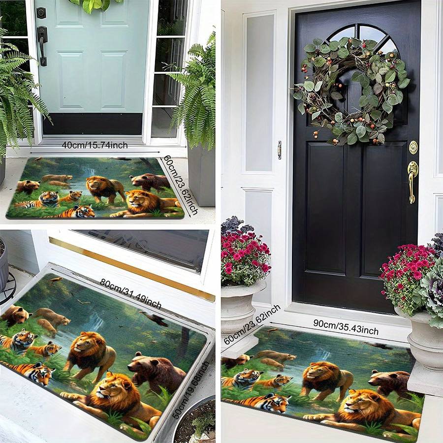 1Pc 31.4x47.2inch 80x120cm Floor Mat