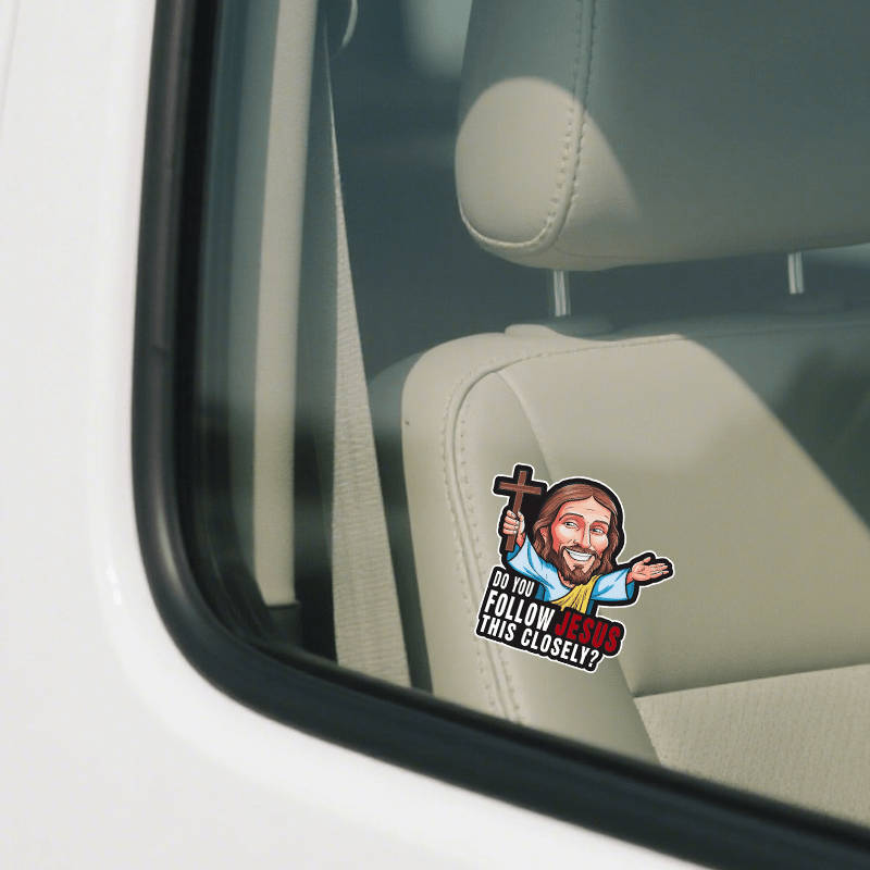 1pc Jesus Christian Themed Stickers